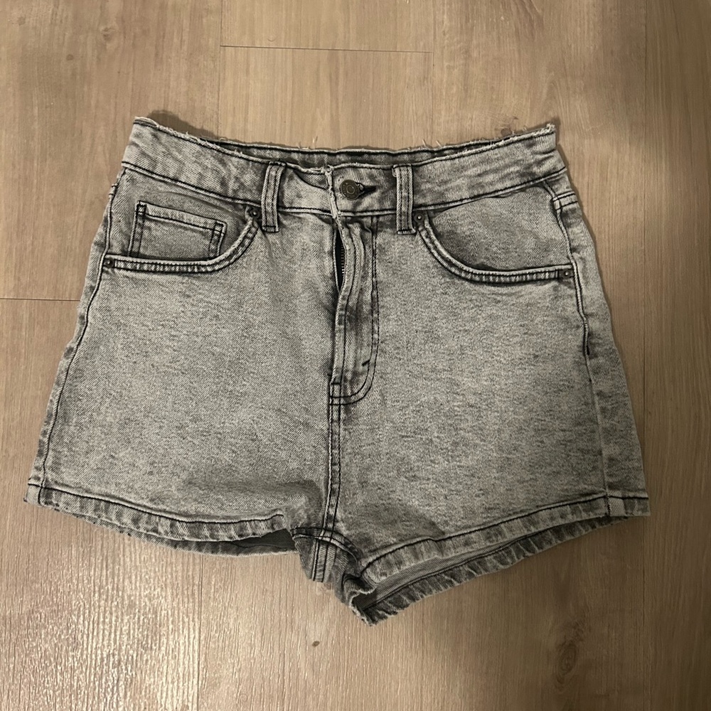 Wild Fable Stonewashed Gray Jean Shorts